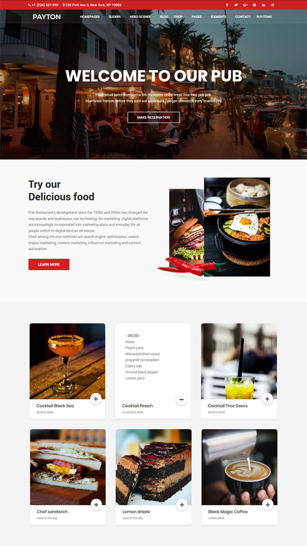 Payton - Multipurpose Business & Creative Joomla Template - 4