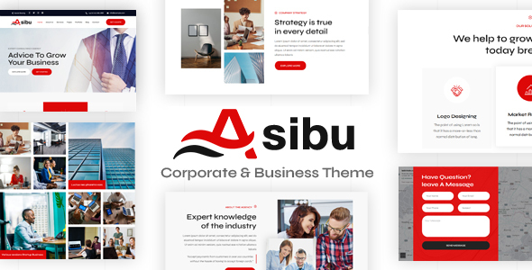 Asibu – Elementor Corporate & Business WordPress Theme